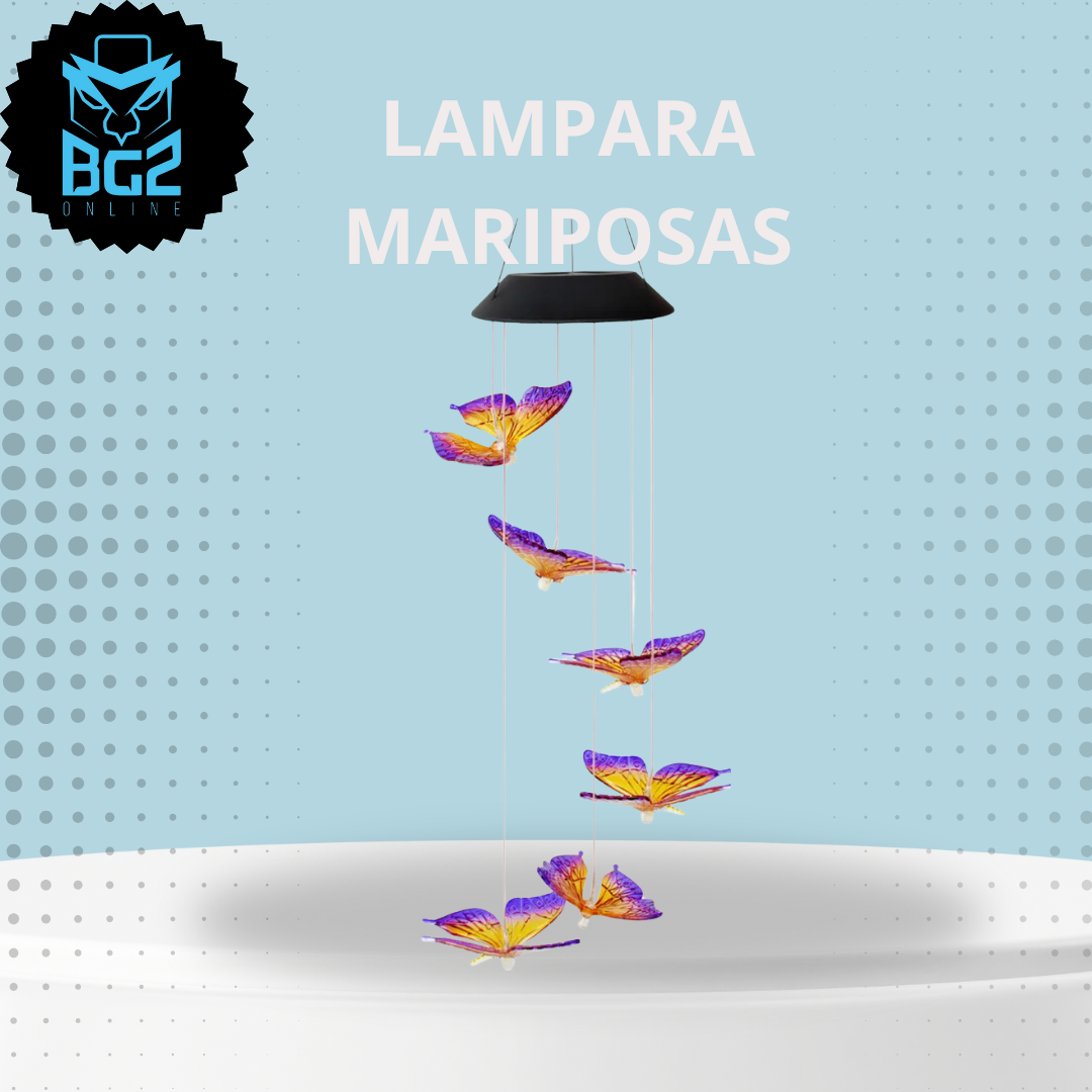 Miniatura 2 de LAMPARA MARIPOSAS